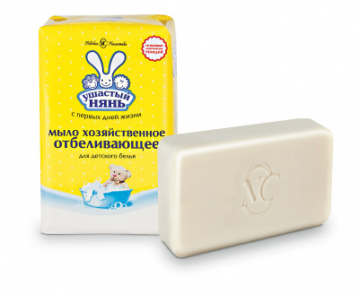 НЕВСКАЯ КОСМЕТИКА мыло хозяйственное детское ушастый нянь 180г а0986/А16138 (4)